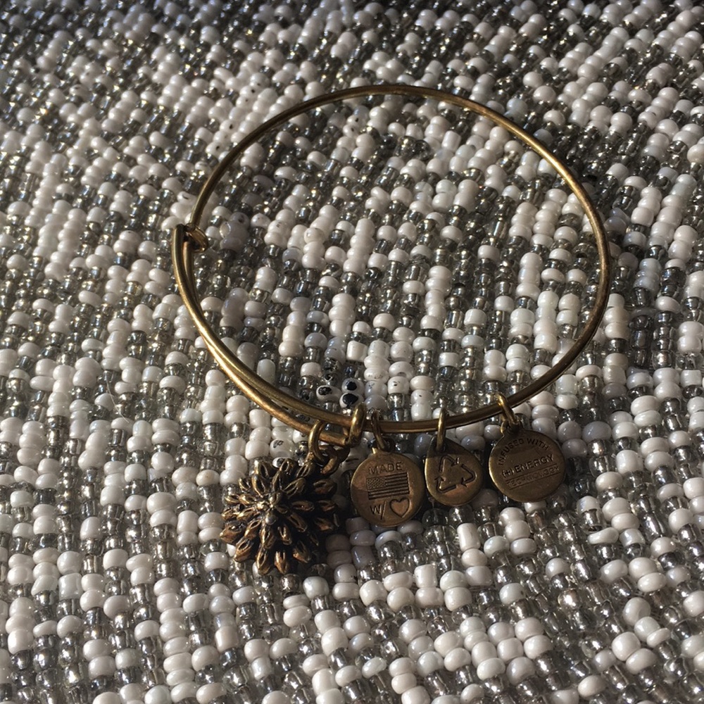 Alex and Ani Water Lilly Bracelet